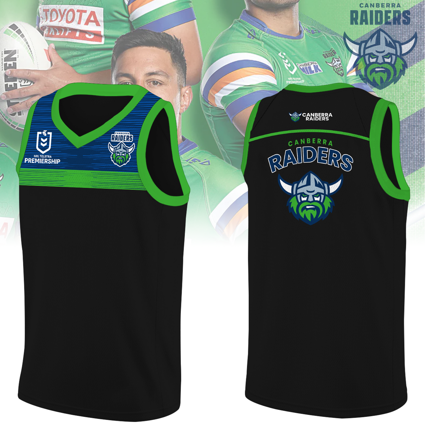 Canberra Raiders NRL Limited Edition BK Jersey TM V1