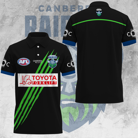 Canberra Raiders NRL Special Edition Polo Shirt TM V2
