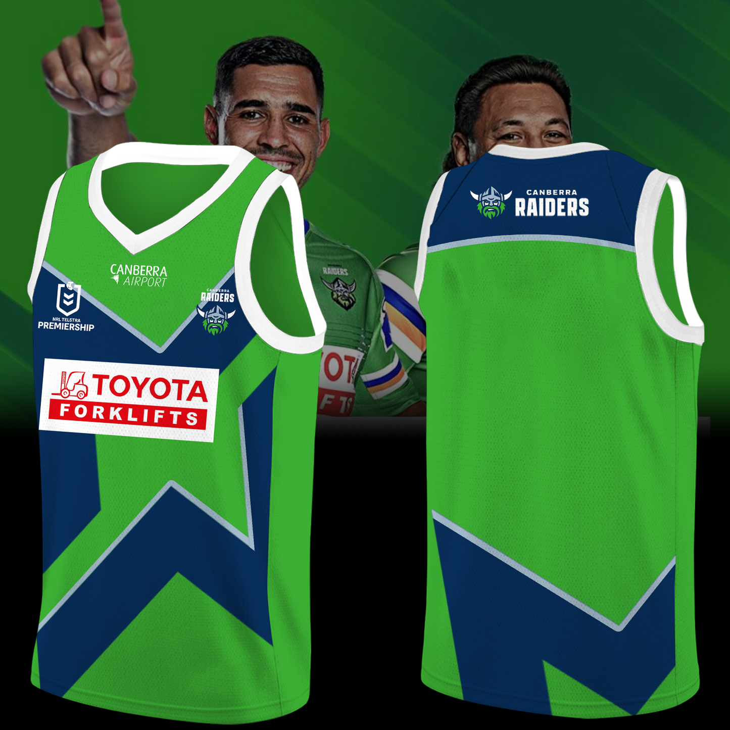 Canberra Raiders NRL We Are Raiders Limited Edition Jersey TM V8