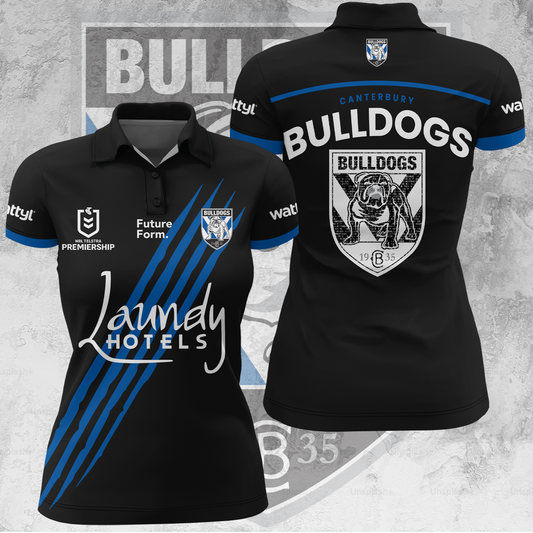 Canterbury-Bankstown Bulldogs 2025 The Dogs Of War Limited Edition Women's Polo TM V1