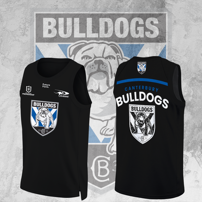 Canterbury-Bankstown Bulldogs NRL 2025 Dogs Of War Limited Edition BK Jersey Round Neck - When you buy a combo - You save more V1