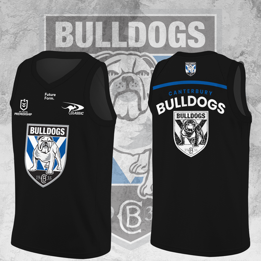 Canterbury-Bankstown Bulldogs NRL 2025 Dogs Of War Limited Edition BK Jersey V-neck - When you buy a combo - You save more V3