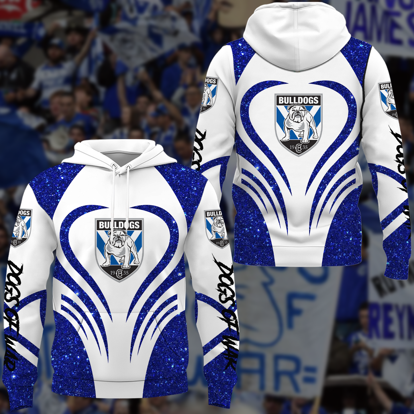 Canterbury-Bankstown Bulldogs NRL 2025 Limited Edition Hoodie TM NTA V1