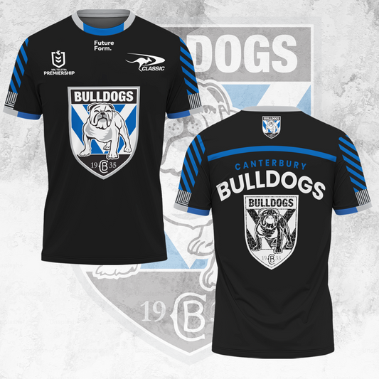 Canterbury-Bankstown Bulldogs NRL 2025 Limited Edition T-Shirt TM V1