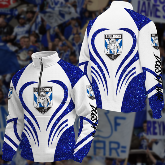 Canterbury-Bankstown Bulldogs NRL 2025 New Hoodie TM NTA V1