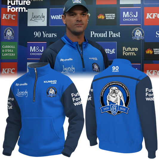 Canterbury-Bankstown Bulldogs NRL 2025 New Hoodie TM NTA V4