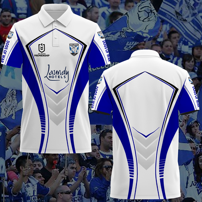 Canterbury-Bankstown Bulldogs NRL 2025 Polo Shirt TM NTA V2