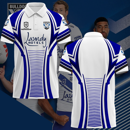 Canterbury-Bankstown Bulldogs NRL 2025 Polo Shirt TM NTA V9