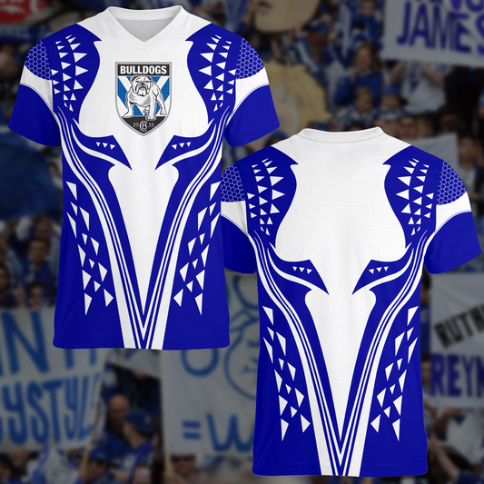 Canterbury-Bankstown Bulldogs NRL 2025 T-Shirt TM NTA V2