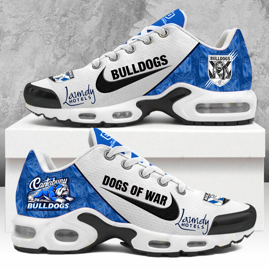Canterbury-Bankstown Bulldogs NRL 2025 The Dogs Of War Limited Edition Air Max Shoe Plus TM NTA V03