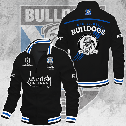Canterbury-Bankstown Bulldogs NRL 2025 The Dogs Of War Limited Edition Casual Jacket TM NTA V149