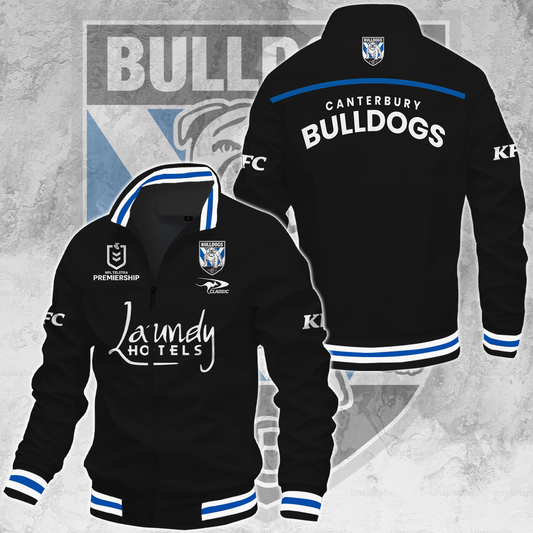 Canterbury-Bankstown Bulldogs NRL 2025 The Dogs Of War Limited Edition Casual Jacket TM NTA V150