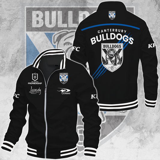 Canterbury-Bankstown Bulldogs NRL 2025 The Dogs Of War Limited Edition Casual Jacket TM NTA V153
