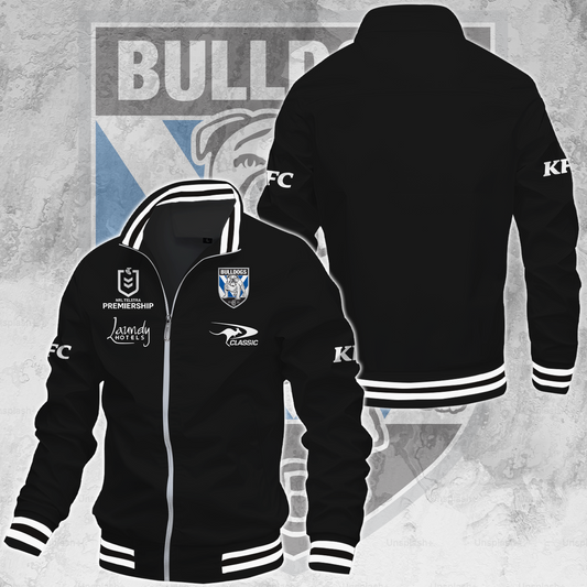 Canterbury-Bankstown Bulldogs NRL 2025 The Dogs Of War Limited Edition Casual Jacket TM NTA V156