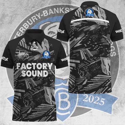 Canterbury-Bankstown Bulldogs NRL 2025 The Dogs of War Limited Edition Polo Shirt TM V2