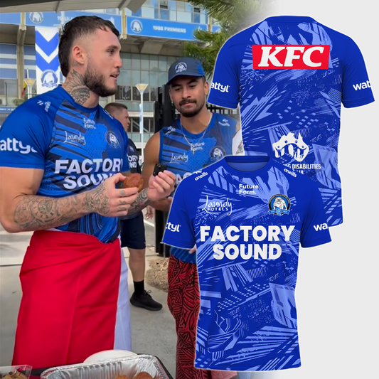 Canterbury-Bankstown Bulldogs NRL 2025 The Dogs of War Limited Edition T-Shirt TM V1