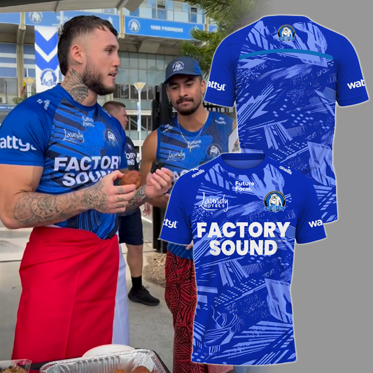 Canterbury-Bankstown Bulldogs NRL 2025 The Dogs of War Limited Edition T-Shirt TM V10