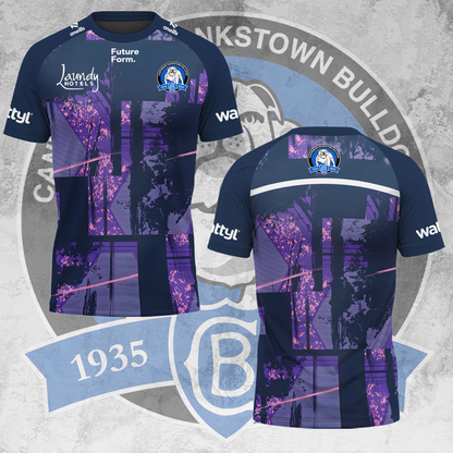Canterbury-Bankstown Bulldogs NRL 2025 The Dogs Of War Limited Edition T-Shirt TM V11