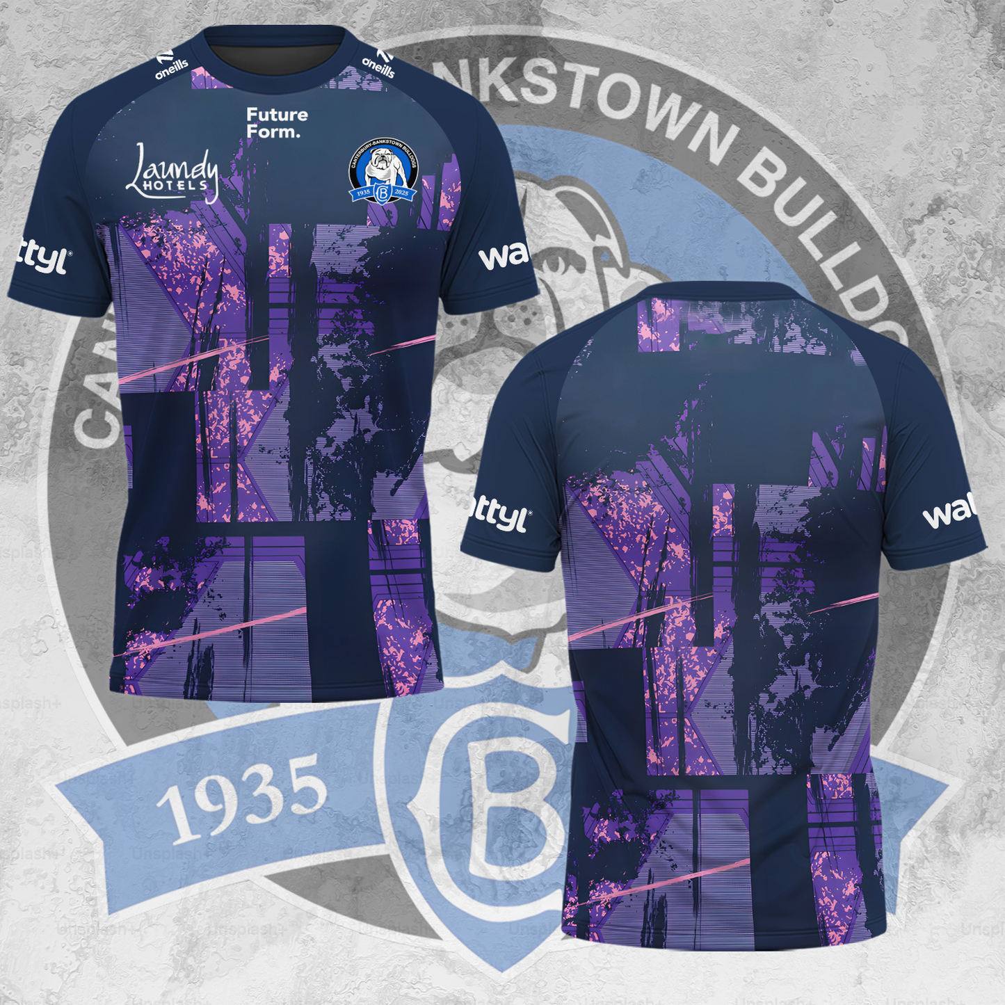 Canterbury-Bankstown Bulldogs NRL 2025 The Dogs Of War Limited Edition T-Shirt TM V13