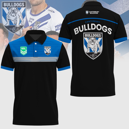 Canterbury-Bankstown Bulldogs NRL Limited Edition Polo Shirt TM - Super Savings When Buying Combo V1