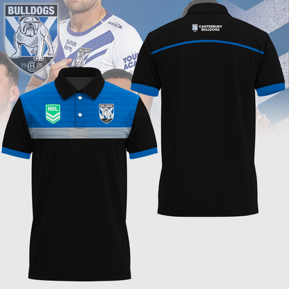 Canterbury-Bankstown Bulldogs NRL Limited Edition Polo Shirt TM - Super Savings When Buying Combo V2