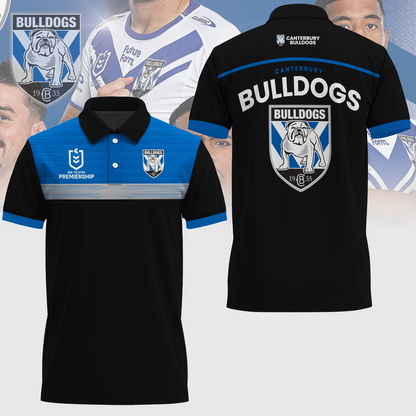 Canterbury-Bankstown Bulldogs NRL Limited Edition Polo Shirt TM - Super Savings When Buying Combo V3