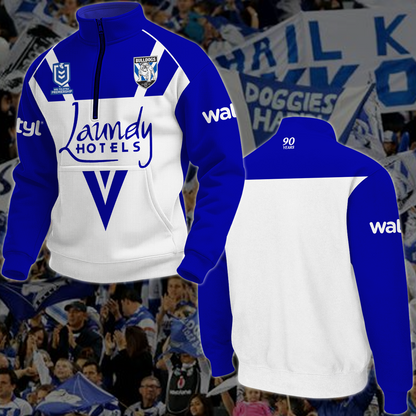 Canterbury Bulldogs 3 NRL 2025 New Hoodie TM NTA V1 TDT