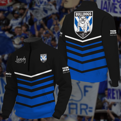 Canterbury Bulldogs NRL 2025 New Hoodie TM NTA V1