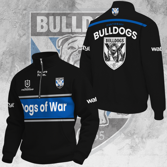 Canterbury Bulldogs NRL Big Fan Limited Edition New Hoodie 2025 TM V1