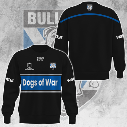 Canterbury Bulldogs NRL Big Fan Limited Edition Sweatshirt TM V2