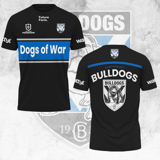 Canterbury Bulldogs NRL Big Fan Limited Edition T-Shirt TM - You will save more when you buy the clothes and hat combo V1