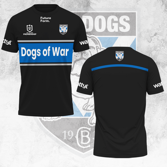 Canterbury Bulldogs NRL Big Fan Limited Edition T-Shirt TM - You will save more when you buy the clothes and hat combo V2