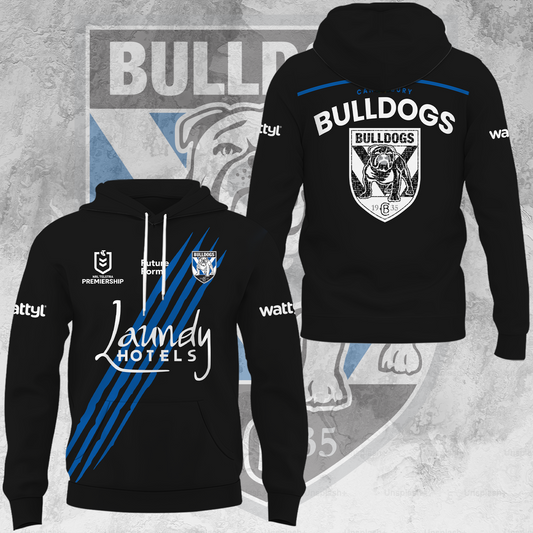 Canterbury Bulldogs NRL Limited Edition Hoodie TM V1