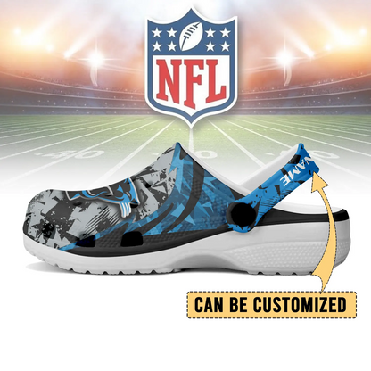 CAR  x NFL Crocs Crocband Clogs Shoes DatND DVT