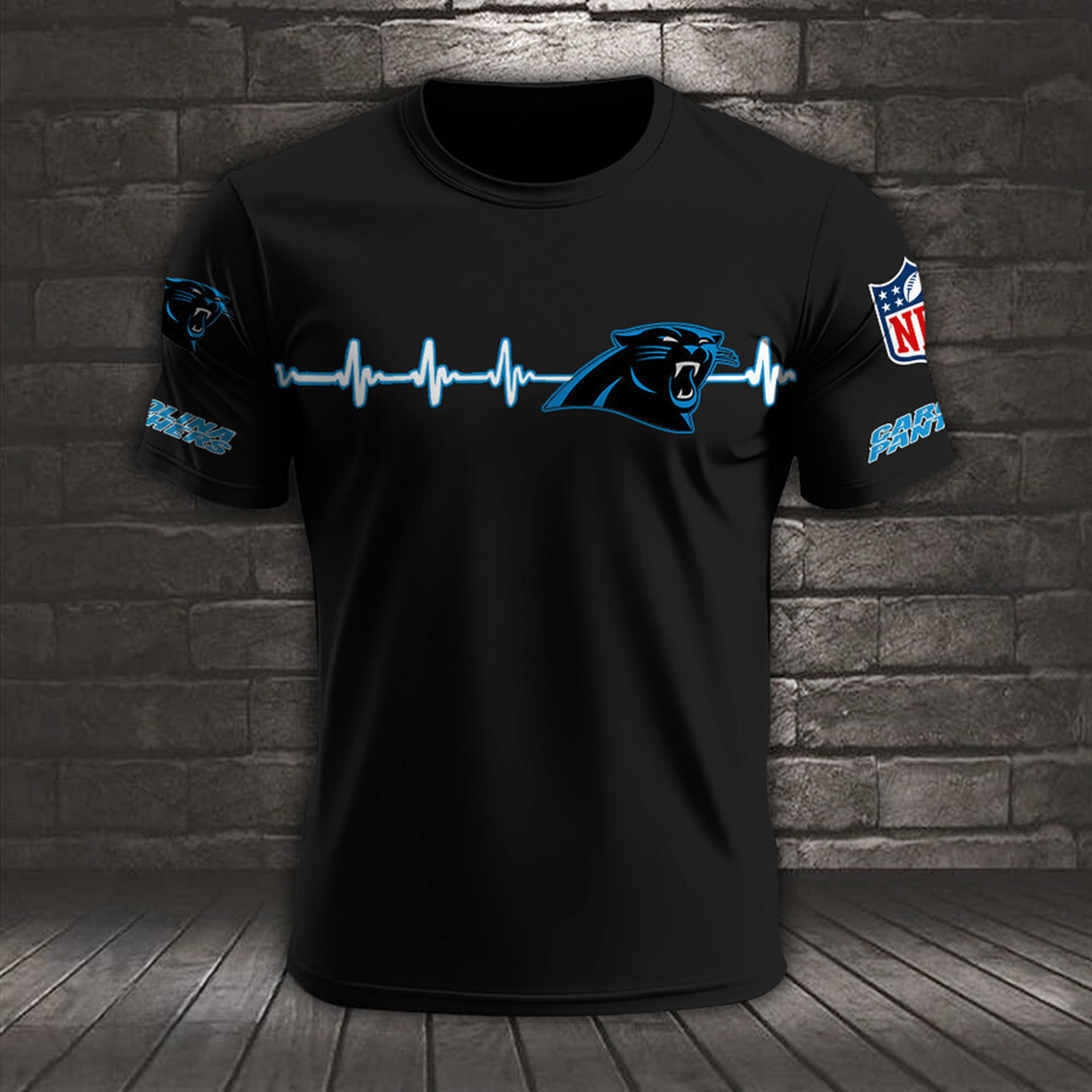 CAR x NFL Heart Rate Map Special 3D Shirt DatND ThuongNH