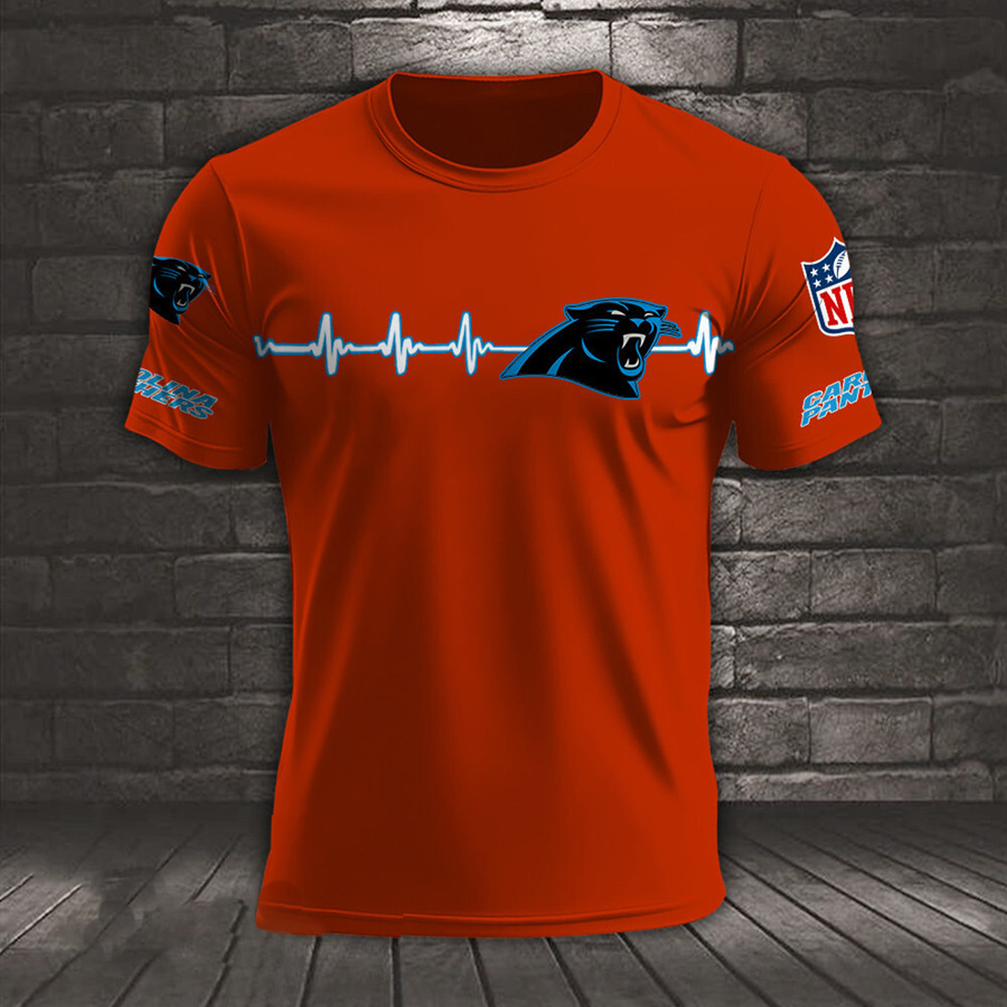 CAR x NFL Heart Rate Map Special 3D Shirt DatND ThuongNH