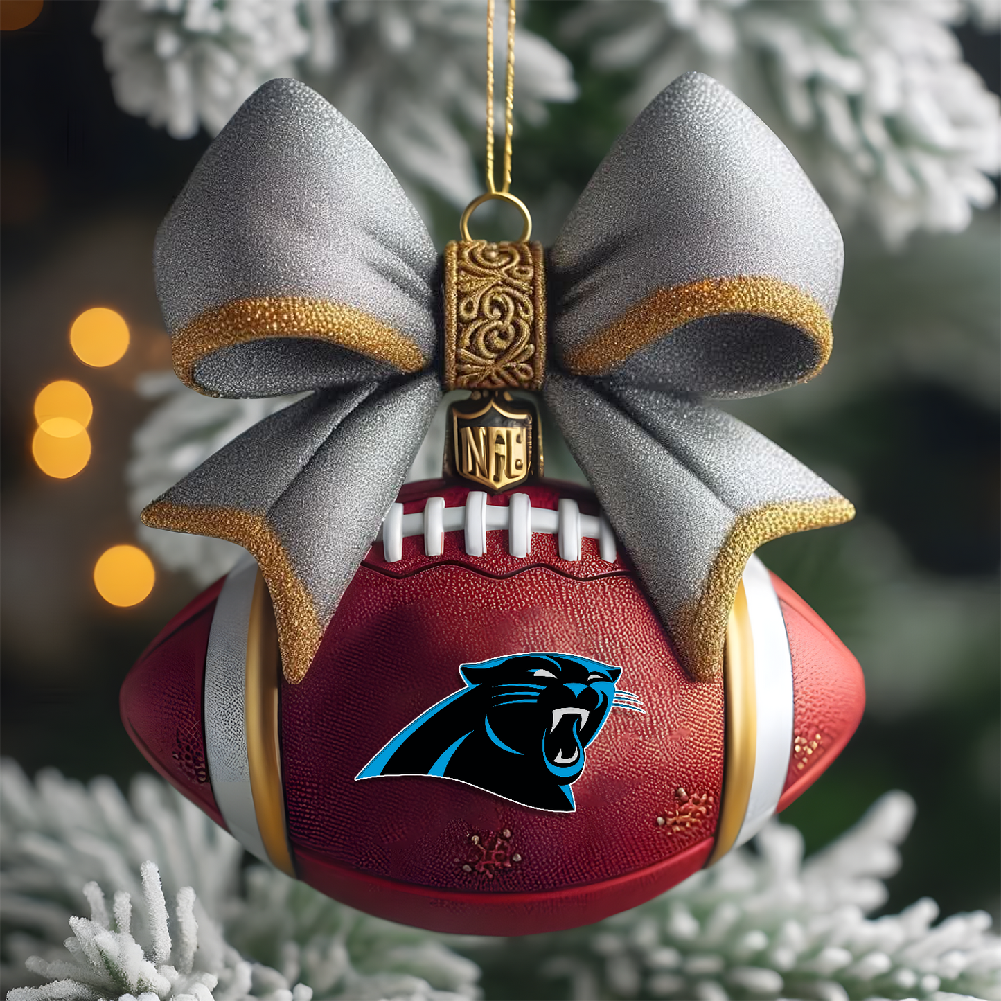 CAR X NFL Holiday Ornament 2025 - Spirit of the Game V1 NAK NHT