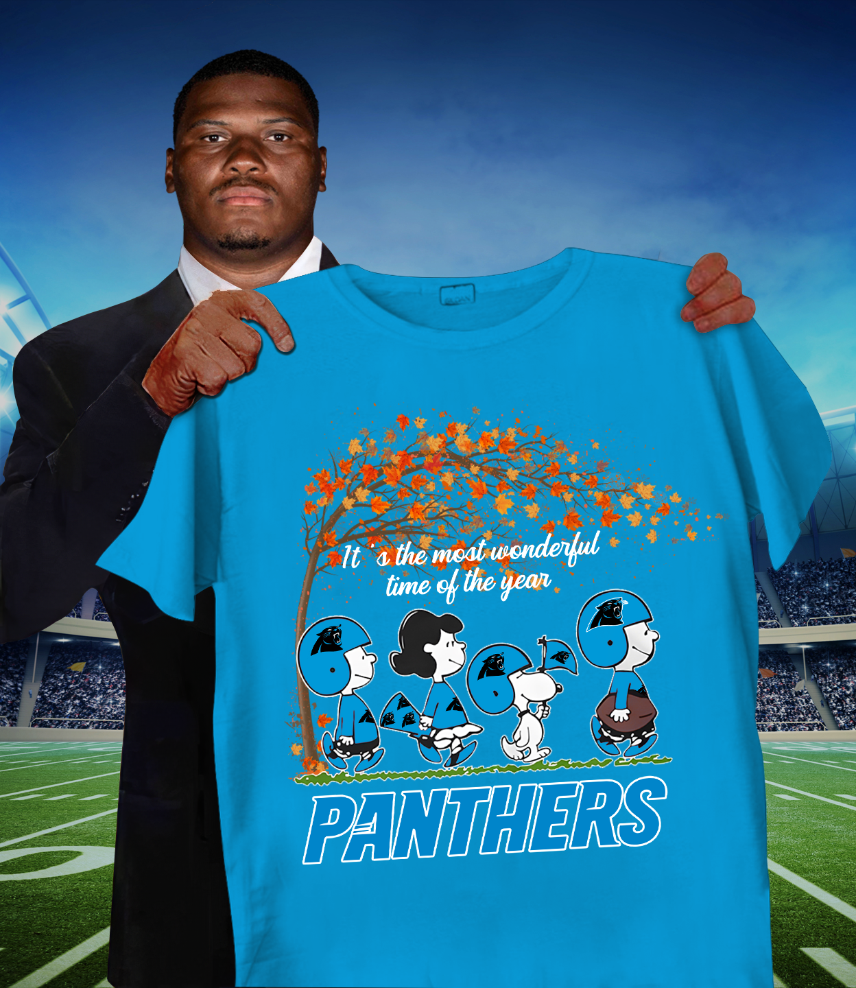 CAR x NFL It's The Most Wonderful T-Shirt DATND TANTD