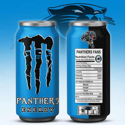 CAR x NFL Monster Energy Tumbler Gift for Fans DATND TANTD