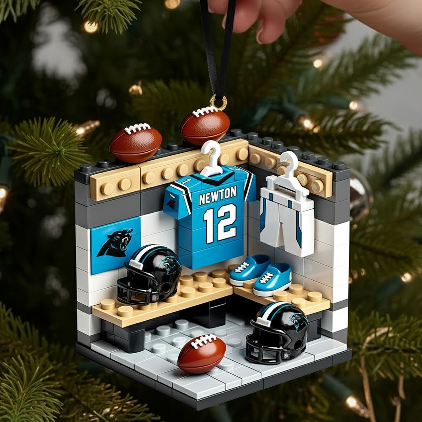 CAR X NFL Sport Lover Ornament - Personalized Gift For Sport Lover Christmas Ornament NAK THUONGNH
