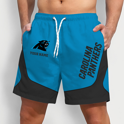 CAR x NFL Team Special Short Pants For Men Custom Name Gifts DATND TANTD25