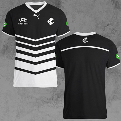 Carlton Blues 10 AFL 2025 Limited Edition V-neck T-Shirt TM NTA V1