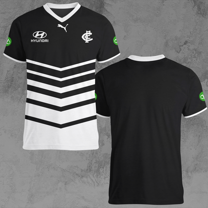 Carlton Blues 11 AFL 2025 Limited Edition V-neck T-Shirt TM NTA V1