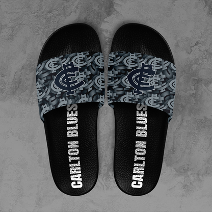 Carlton Blues 4 AFL 2025 Limited Edition Slide Sandals TM NTA V1
