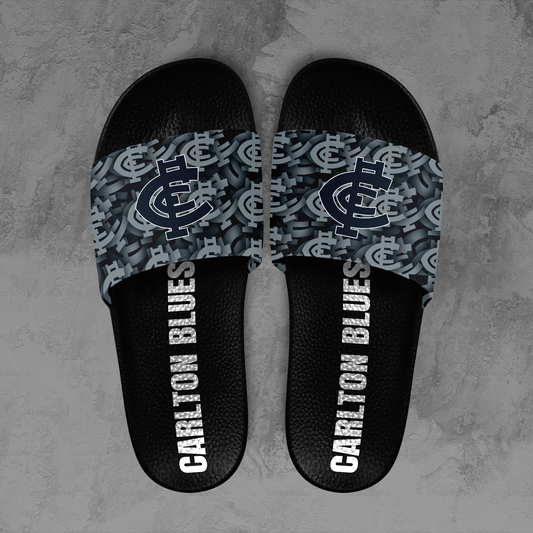 Carlton Blues 4 AFL 2025 Limited Edition Slide Sandals TM NTA V1