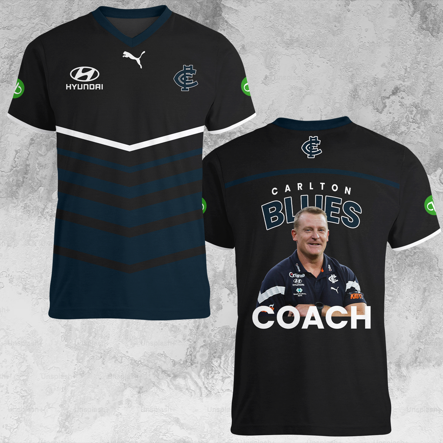 Carlton Blues 6 AFL 2025 Limited Edition V-neck T-Shirt TM NTA V1