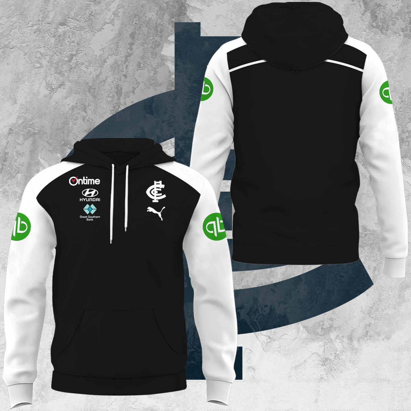 Carlton Blues AFL Special Edition Hoodie TM V2