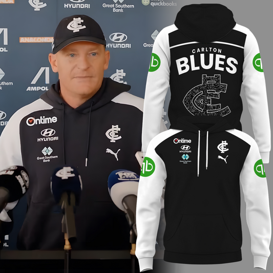Carlton Blues AFL Special Edition Hoodie TM V3