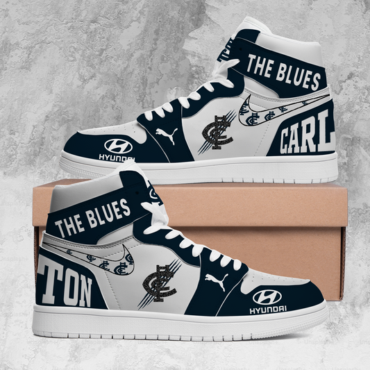 Carlton Blues Football Club AFL 2025 Limited Edition A1 Shoes TM NTA V3