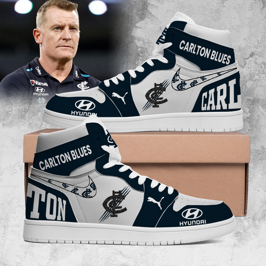 Carlton Blues Football Club AFL 2025 Limited Edition A1 Shoes TM NTA V5